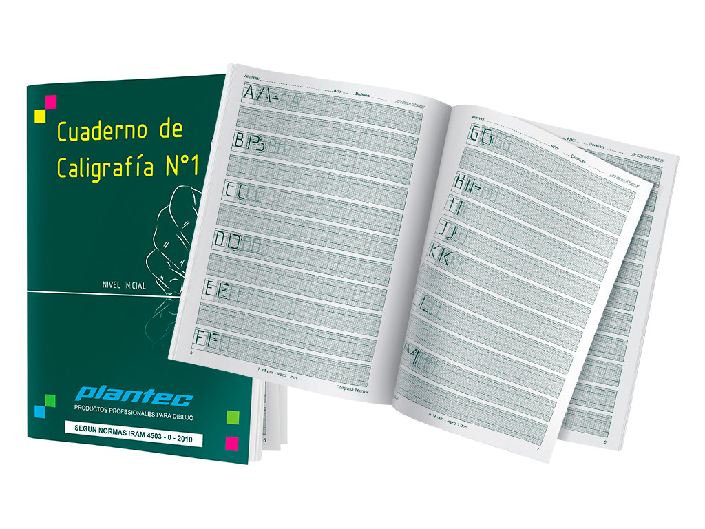 CUADERNO DE CALIGRAFIA PLANTEC