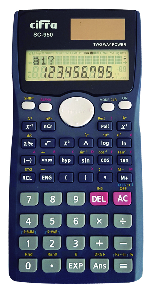 CALCULADORA CIENTIFICA CIFRA SC-950