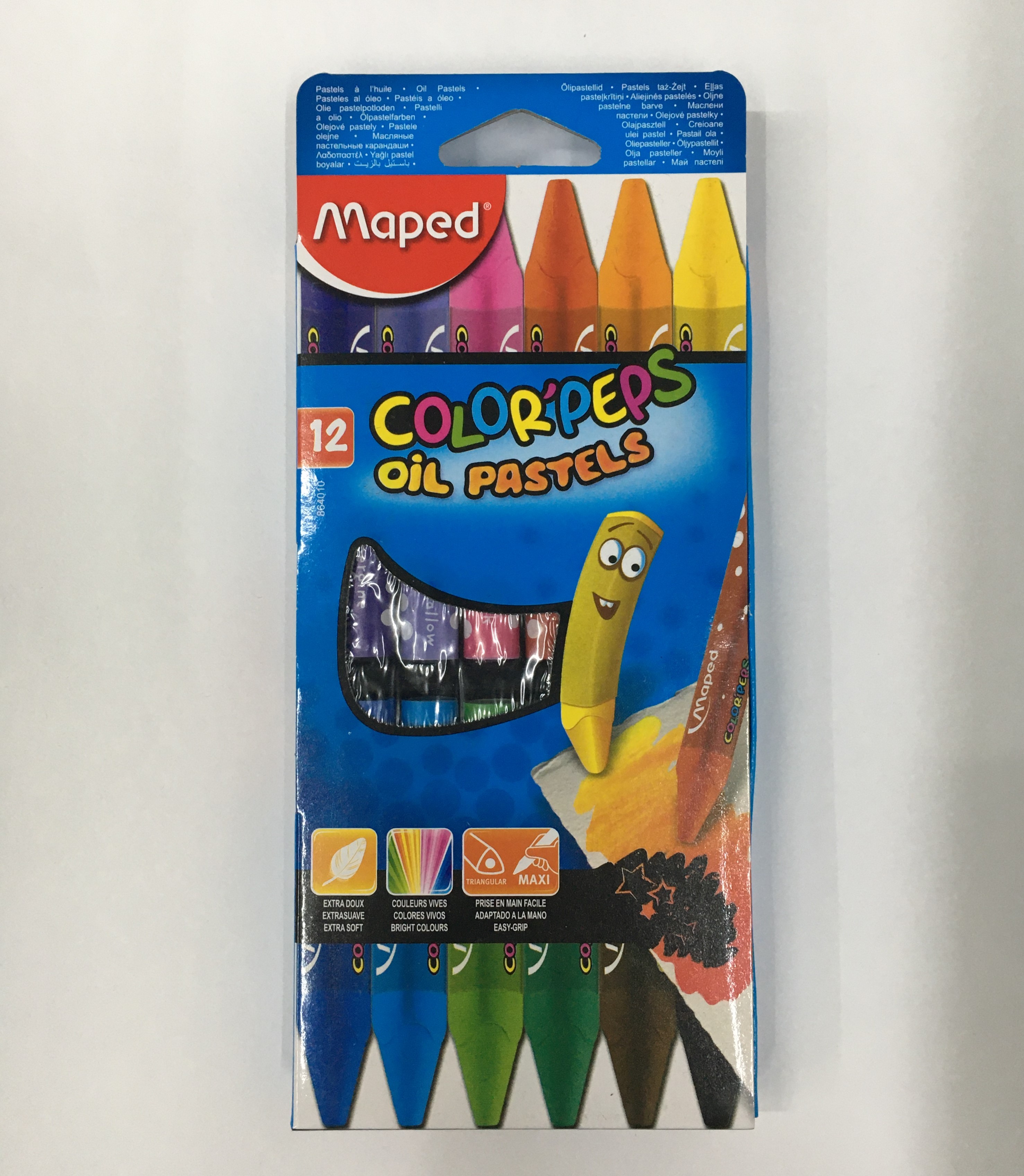 PASTELES AL OLEO MAPED x 12 u.