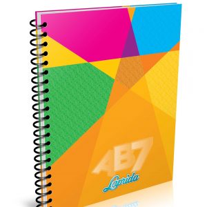 CUADERNO ESPIRALADO AB7 LAPRIDA x 60 h.