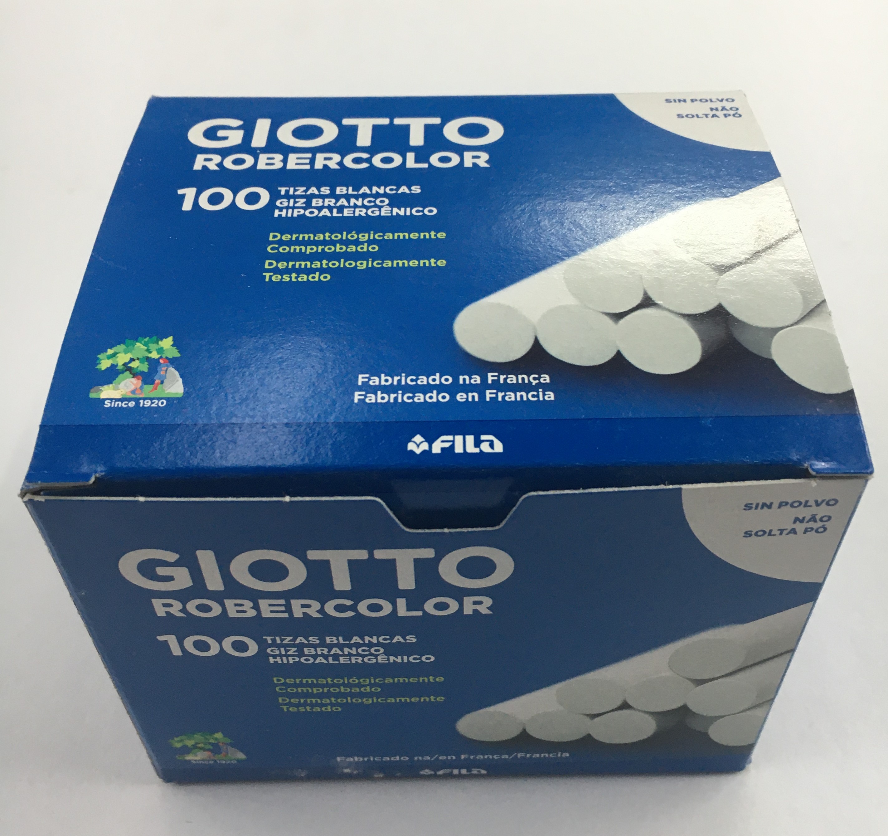 TIZAS BLANCAS GIOTTO x 100 u.