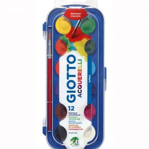 ACUARELAS GIOTTO x 12 u.
