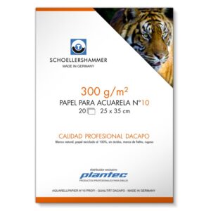 BLOCK PARA ACUARELA PLANTEC 25x35cm.