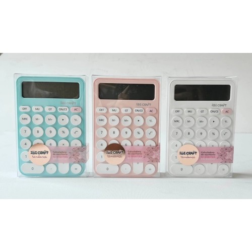 CALCULADORA DE ESCRITORIO BIG DISPLAY IBICRAFT