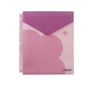 SOBRE PLASTICO CON BOTON PARA CARPETA N°3 IBI